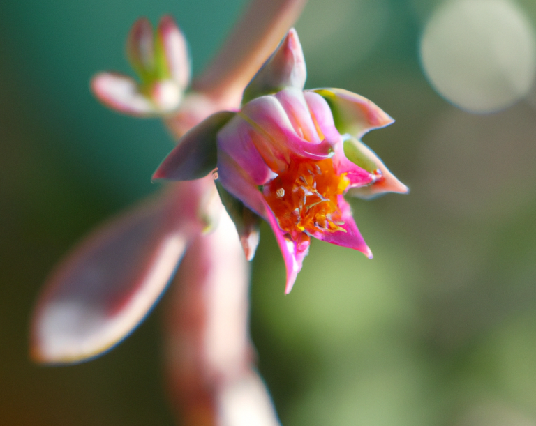 Blüte symbolisiert die Übung den Glimmer finden