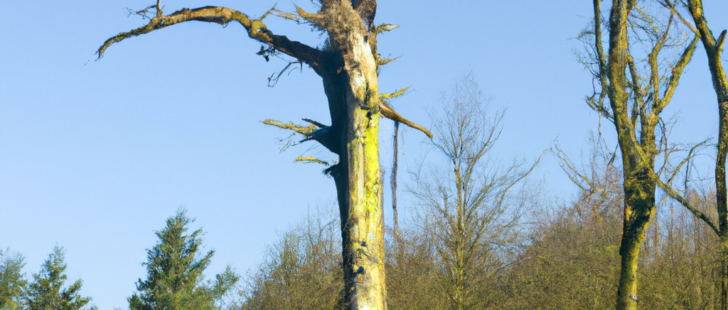 abgestorbener Baum steht für selbstverletzendes Verhalten